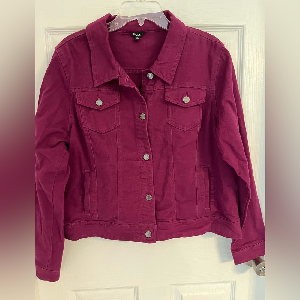 Relativity Denim Jacket Classic Jean Style